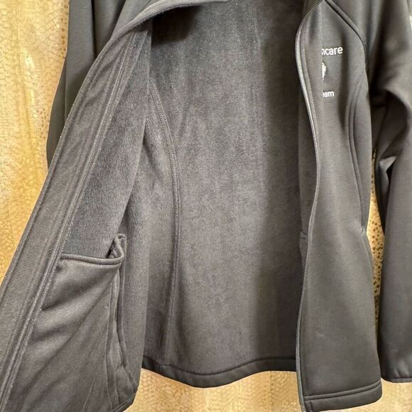 The North Face Womens Medium Black Canyon Flats Stretch Zip Fleece Jacket - Picture 8 of 8